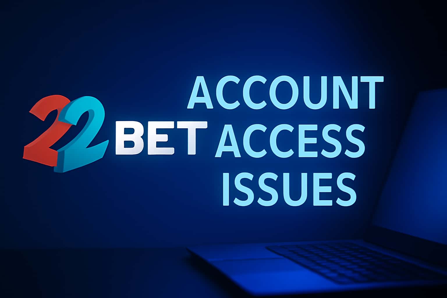 A neutral scene illustrating issues related to accessing 22 Bet accounts.