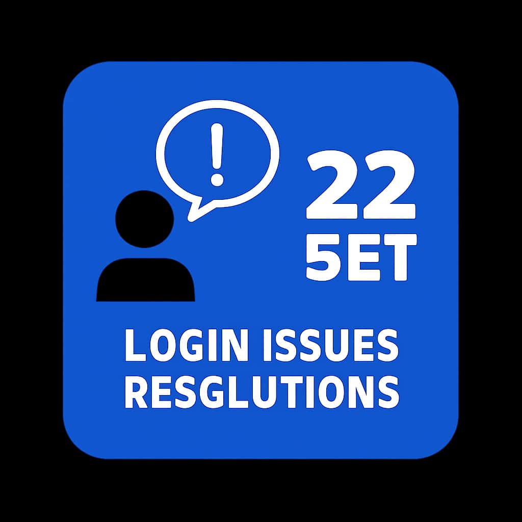 A badge symbolizing assistance for 22 Bet login issues.