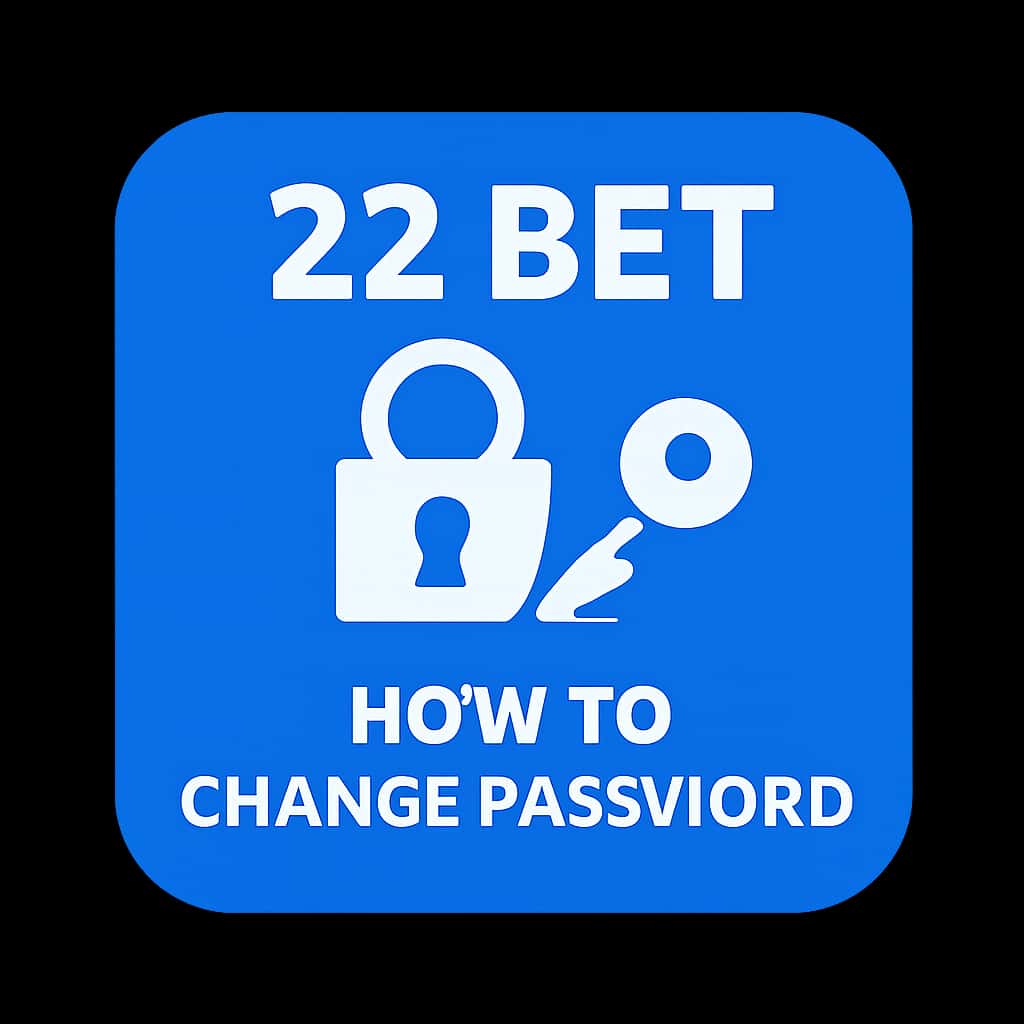 Icon representing password security for 22 Bet.