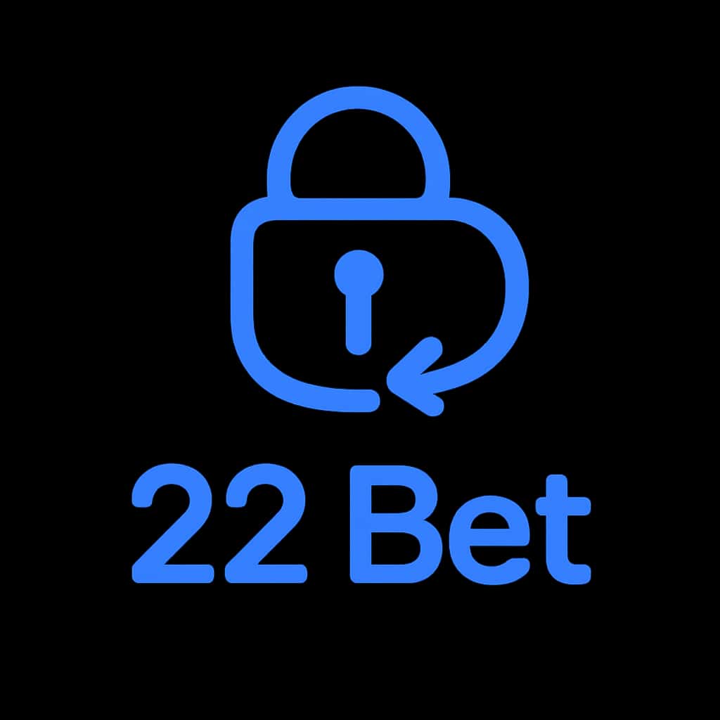 Icon symbolizing password reset assistance for 22 Bet.