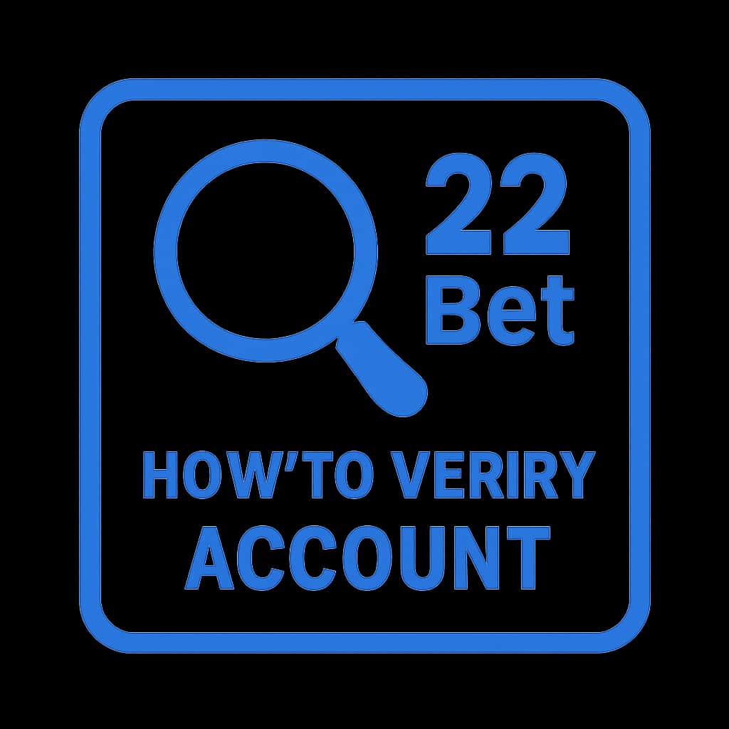 Icon representing the verification steps for 22 Bet account.