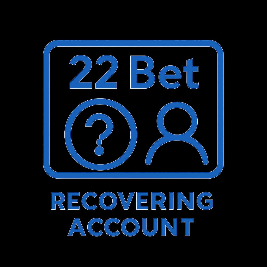 An icon symbolizing account recovery for 22 Bet.