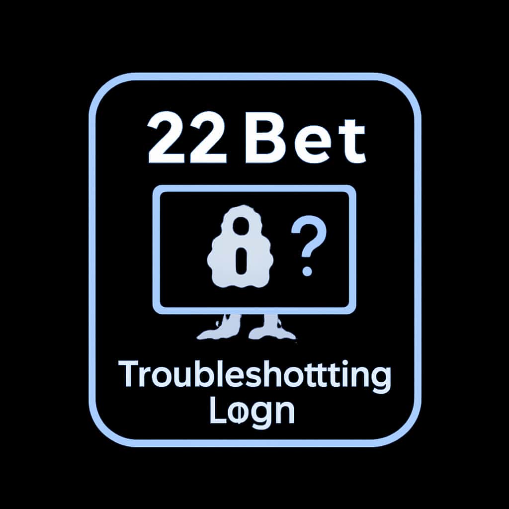 A professional badge icon symbolizing login assistance for 22 Bet.